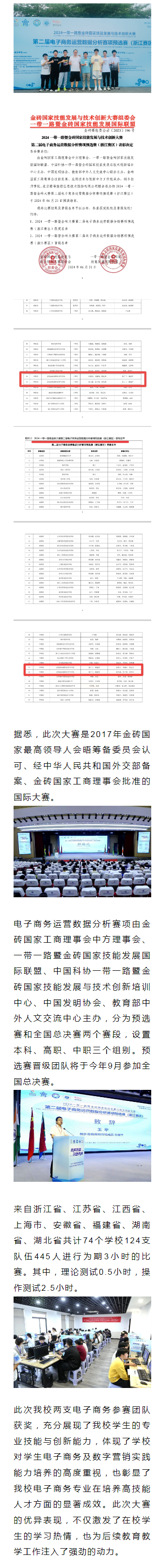 武夷山旅游职业中专学校电商学子在“一带一路”暨金砖国家技能发展与技术创新大赛第二届电子商务运营数据分析大赛中喜获佳绩