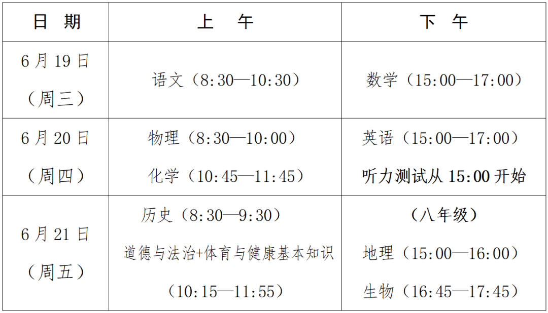 建议收藏！2025届中考生全年关键节点解析！